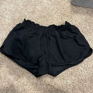 Women’s Black swim shorts